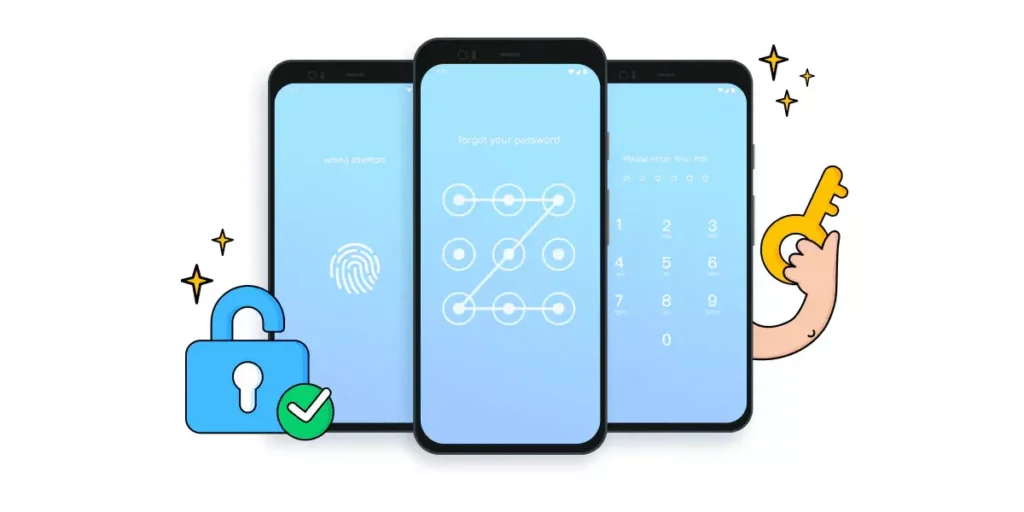 بازکردن رمز گوشی با کد برای اندروید و آیفون